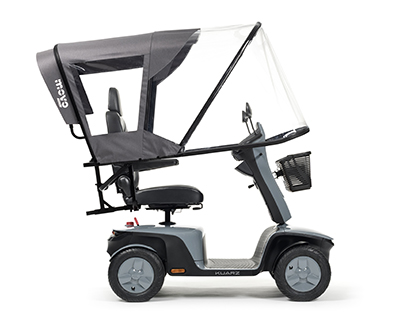Scootmobiel overkapping MOVO